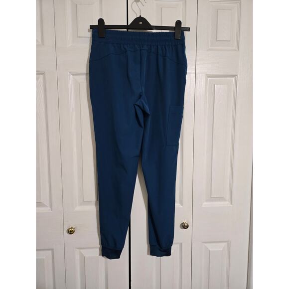 Skechers size small women's dark teal jogger style scrub pants - Picture 5 of 10
